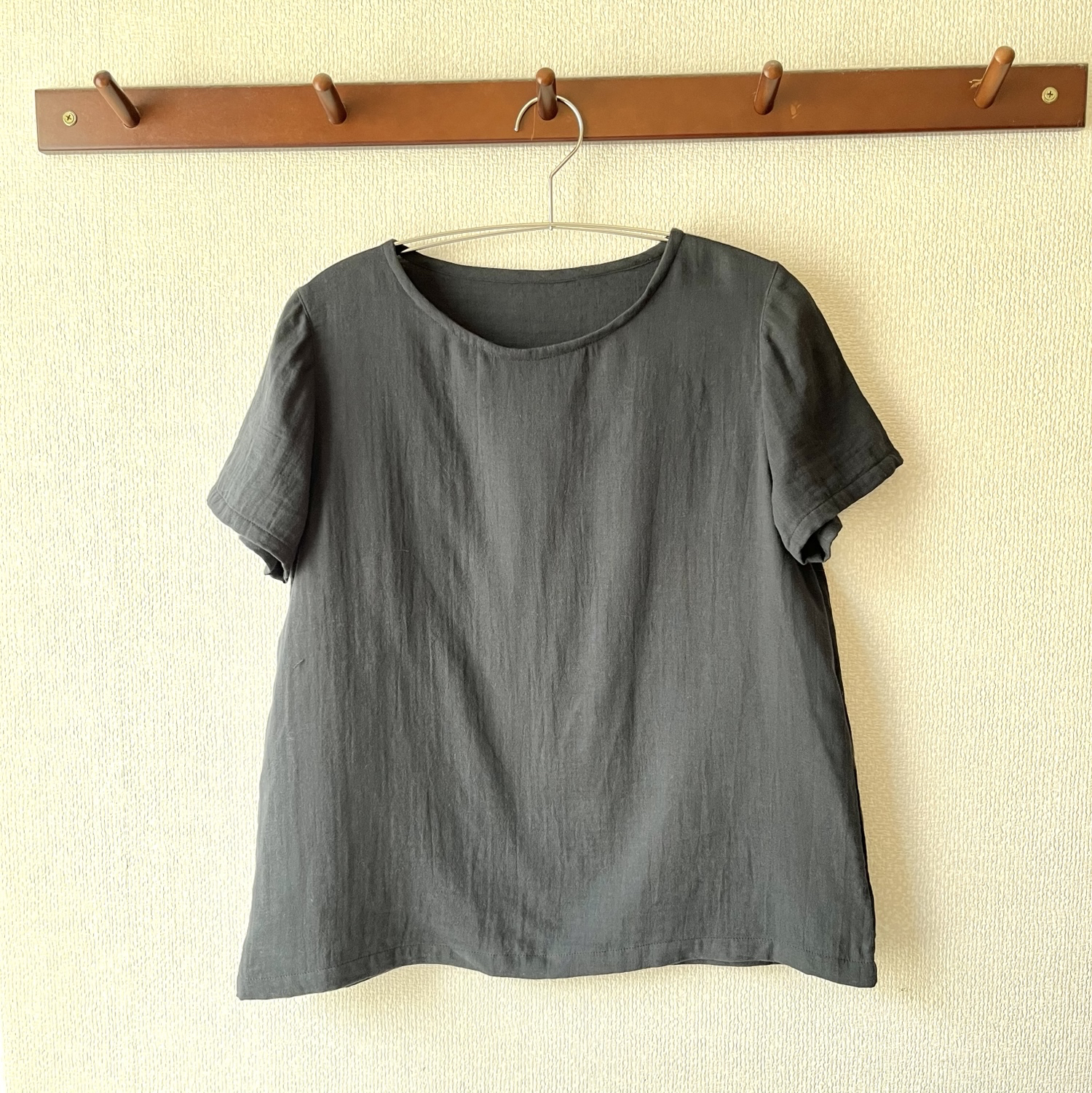 ダブルガーゼのシンプルなタンクトップ 【キナリ】【綿麻