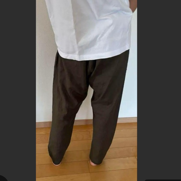 リネン　パンツ