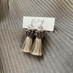 mix tassel pierce・earring
