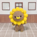 靴下ぬいぐるみ＊ソックライオン 37匹目