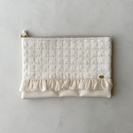 美ツイードのマルチポーチ S