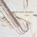 Frill multi shoulder | 親子で楽しむ大人かわいいスマホショルダー【ガーゼ】