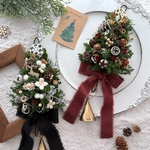 【予約／早割】壁掛けクリスマスツリー　＊選べる2タイプ＊　プリザーブドフラワー　ウォールツリー　クリスマスツリー