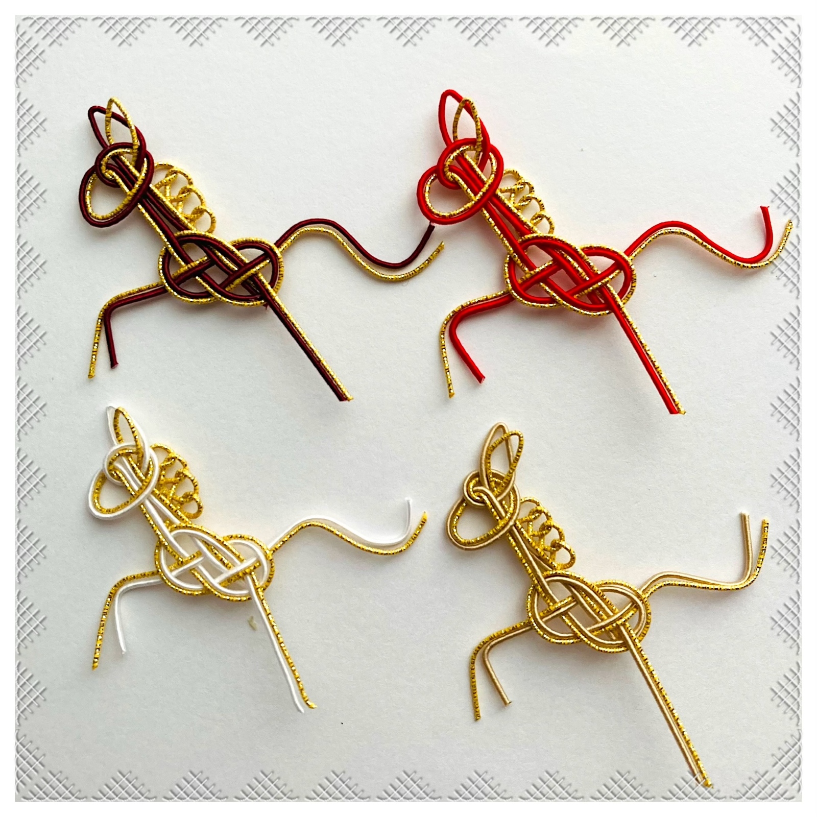 水引パーツ　うさぎさん　12個 水引パーツ うさぎさん 12個