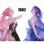 original sticker « no.7082 »     //     人物ステッカー オリジナルステッカー オリジナル人物ステッカー ステッカー cotton melody ミニステッカー