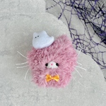 【ハロウィン🎃】お化け👻ちゃんといっしょ♪ねこダルマ♡手のひらすっぽりサイズ①