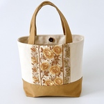 インド刺繍リボン　トートバッグ