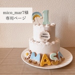 mico_mar7様専用ページ　クレイお名前アイシンクッキー