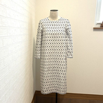 【訳あり】7部丈素敵な刺繍ワンピース