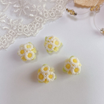 ランダム　2個 セット　マーガレット　パーツ      ブーケ  樹脂粘土  7