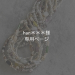 han＊＊＊様 専用ページ (同梱)