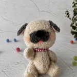 モココフレンズ　ぬいぐるみ（パグの赤ちゃんお兄ちゃん）