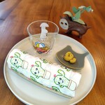 さぼてん刺し子ふきん