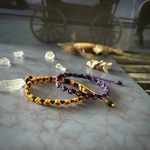 ハロウィンVer.お花のミサンガ（キッズ&レディース）