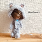 プチブライス　アウトフィット　ネズミ着ぐるみ　ネズミ