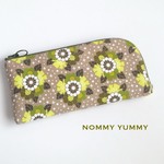 L字ファスナー長財布   Large Flowers Nature  ＊184＊