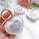 < 人気No.1  ホワイト>  ハート型 マタニティマーク マタニティキーホルダー マタニティロゼット マタニティ 母子手帳 プレママ  マタニティーマーク プレゼント 妊娠報告 