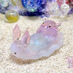 Uo695［メンダコ］宇宙を宿すガラスのウミウシ