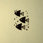 はんこ＊魚3尾