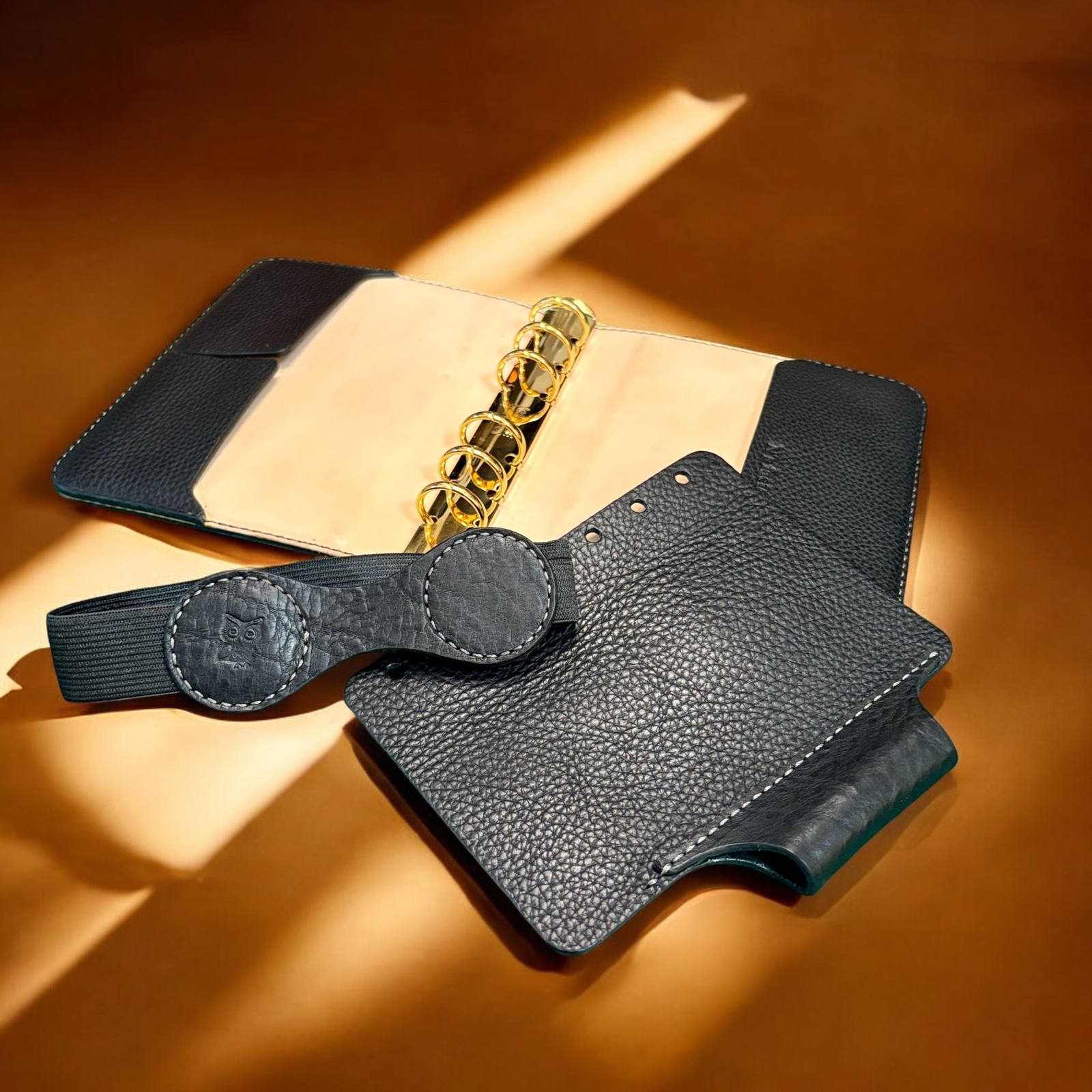 マイクロ５穴レザーパッチワークシステム手帳 マイクロ5穴レザーパッチワークシステム手帳 - N's Factory