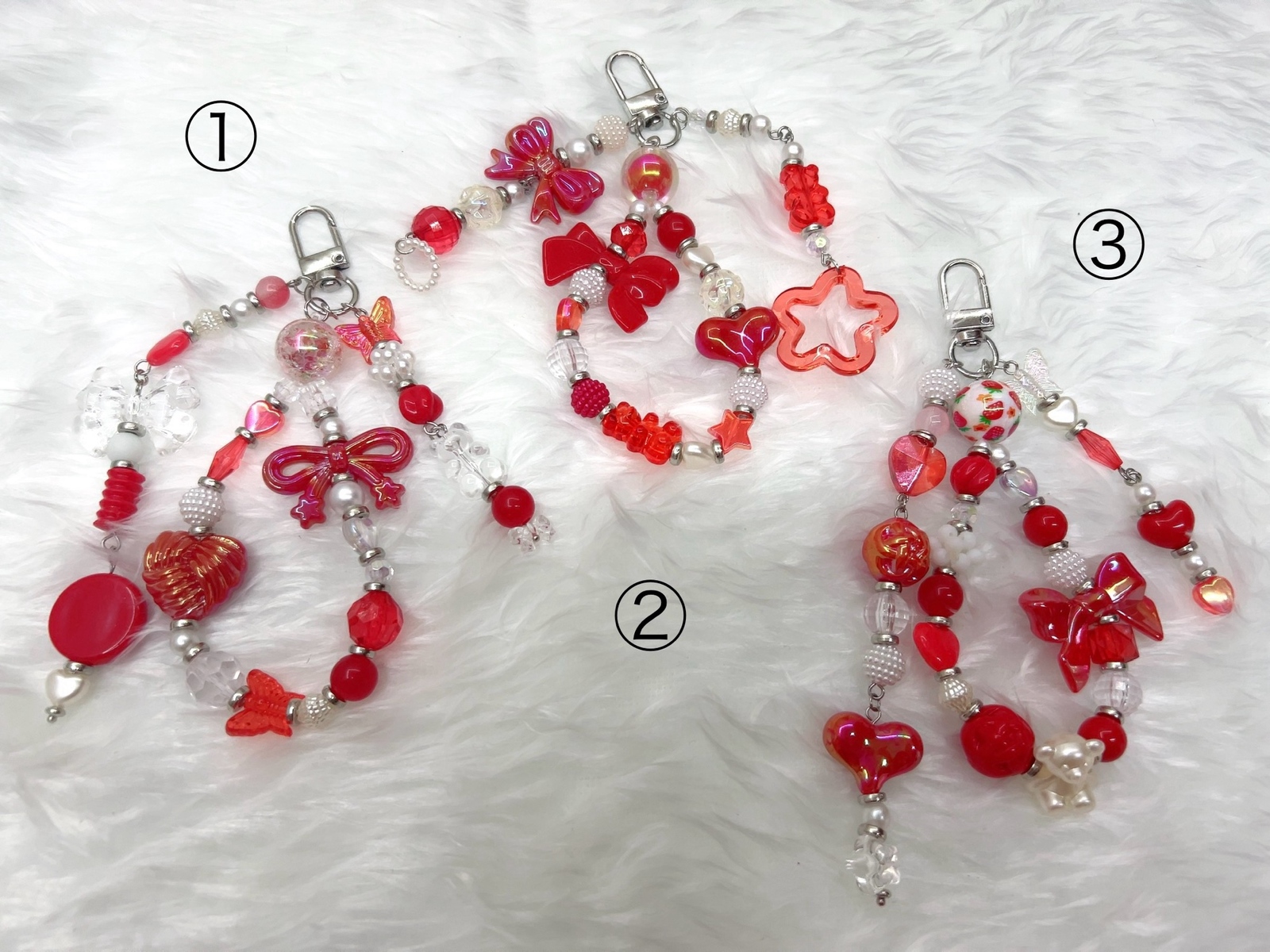 ♫再販❤︎❤️ バレリーナ チャーム バックチャーム ジャラジャラ