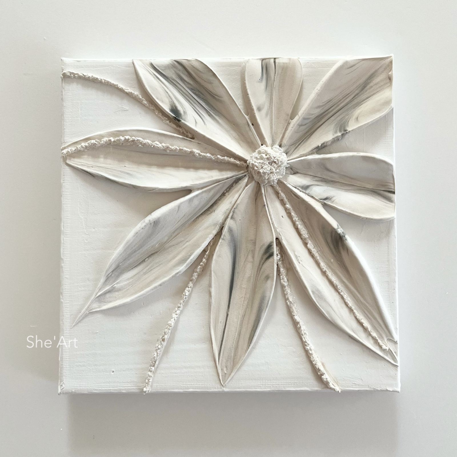 原画𝙎・lace・ティファニーブルー モダンアート・北欧