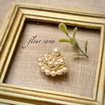 aurora knot  オーロラノットのブローチ〈gold〉