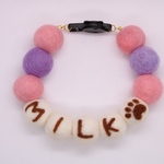 愛猫首輪(ピンク)・ヒゲ刺しセット