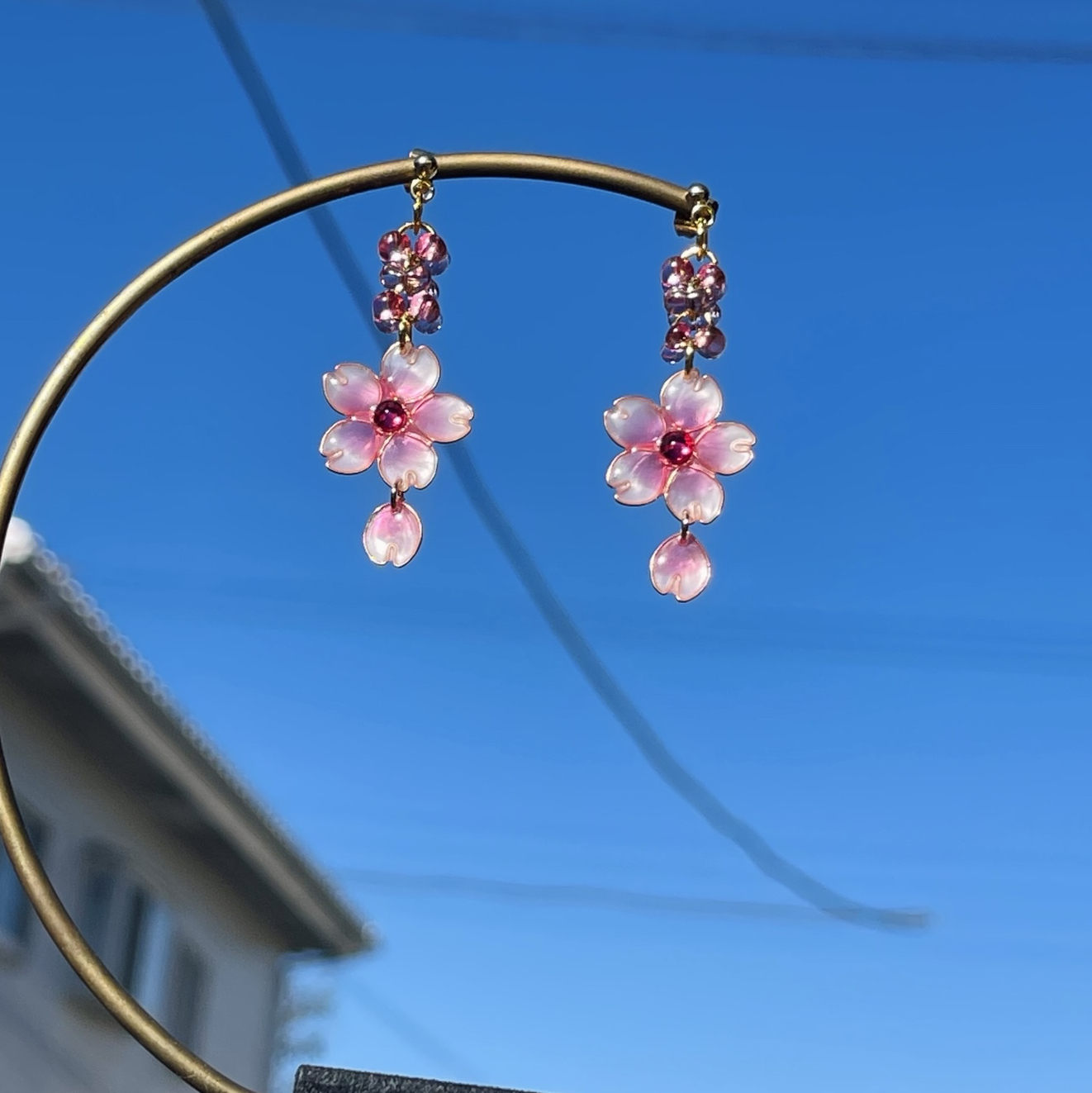 桜 - ピアスの人気通販 | minne byGMOペパボ 国内最大級の