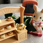 ミニチュア　ハロウィンカボチャパン＆おばけパン 2個セット