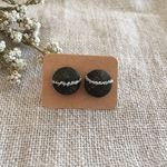 刺繍❁まんまるピアス