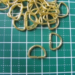 Dカン8ミリ　金色/約100個　メタルパーツ　金具