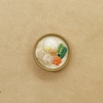 ミニチュアフード「関西風お雑煮」