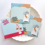 猫アイスのバラメモセット〜チョコミント〜