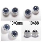 10488 ✤ 10/6mm ドール用アイチップ 3DTYPE