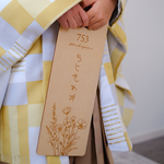 【送料込】お子様の手書きの千歳飴　ちとせあめ　七五三　レターバナー　木製　753