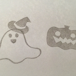 消しゴムはんこ＊ハロウィンB