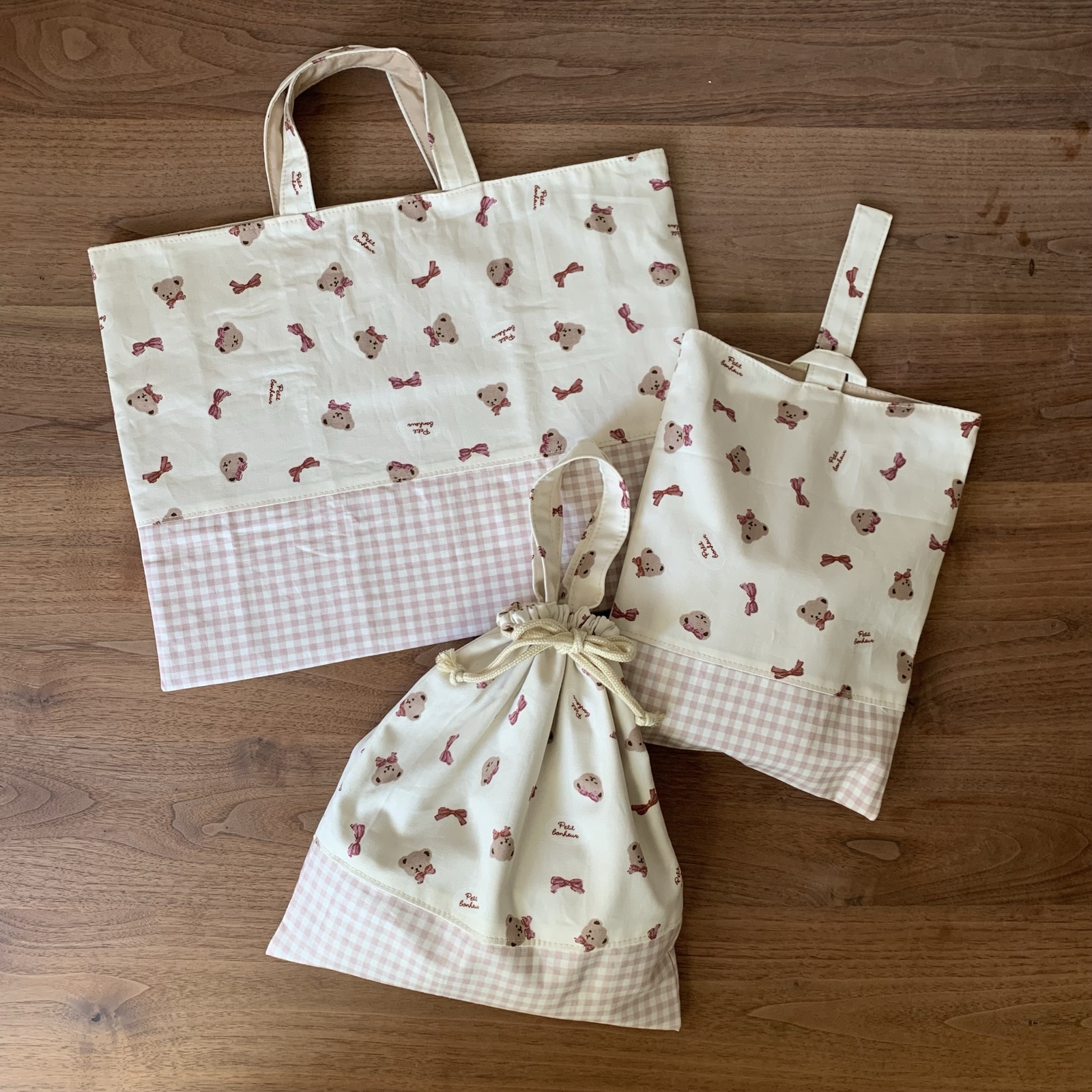 ギンガムチェック - レッスンバッグの人気通販 | minne byGMOペパボ