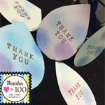 drop thank you card【タグ変更可】