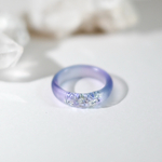(10月限定販売)夢の中ring／紫陽花ブルー×パープル