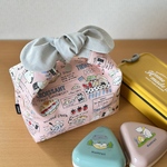 - ̗̀ 保冷保温  ̖́-  ＊丸いリボンのお弁当袋＊お弁当レシピ ピンク