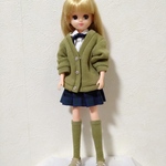 ［送料無料］リカちゃんサイズ　制服⑧