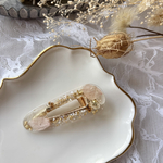 【再販】レジンヘアクリップ（受注製作）