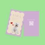 🐾 ペットのオリジナル名刺 🐶 紹介カード ✨