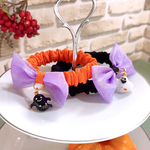 ハロウィンカラー🎃チョーカー風のシュシュ首輪