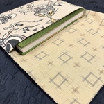 鳥獣戯画〜お祭り〜生成＊御朱印帳入れ/1,2冊用/再販なし