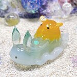 Uo698［メンダコ］宇宙を宿すガラスのウミウシ
