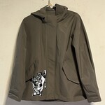 ジャックラッセルテリア柄 レディースショート丈ジャケット