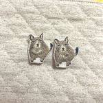 ＊メル。様専用＊デグーの刺繍ブローチ