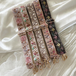 インド刺繍リボン　ショルダー ストラップ　①